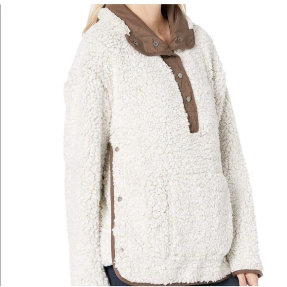 dylan Jackets & Blazers - Dylan Plush Sherpa Fleece Pullover Womens Size XL NEW W/TAGS! $195